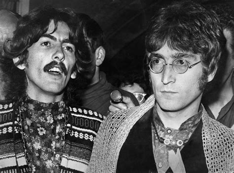 john lennon george harrison feud.